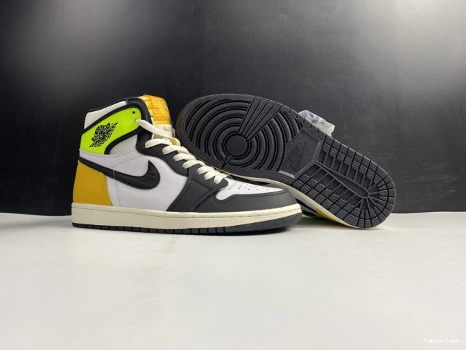 HYPE 555088-118 'VOLT HIGH OG JORDAN GOLD' 1 RETRO AIR 0717
